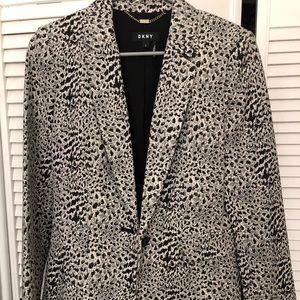 DKNY long blazer